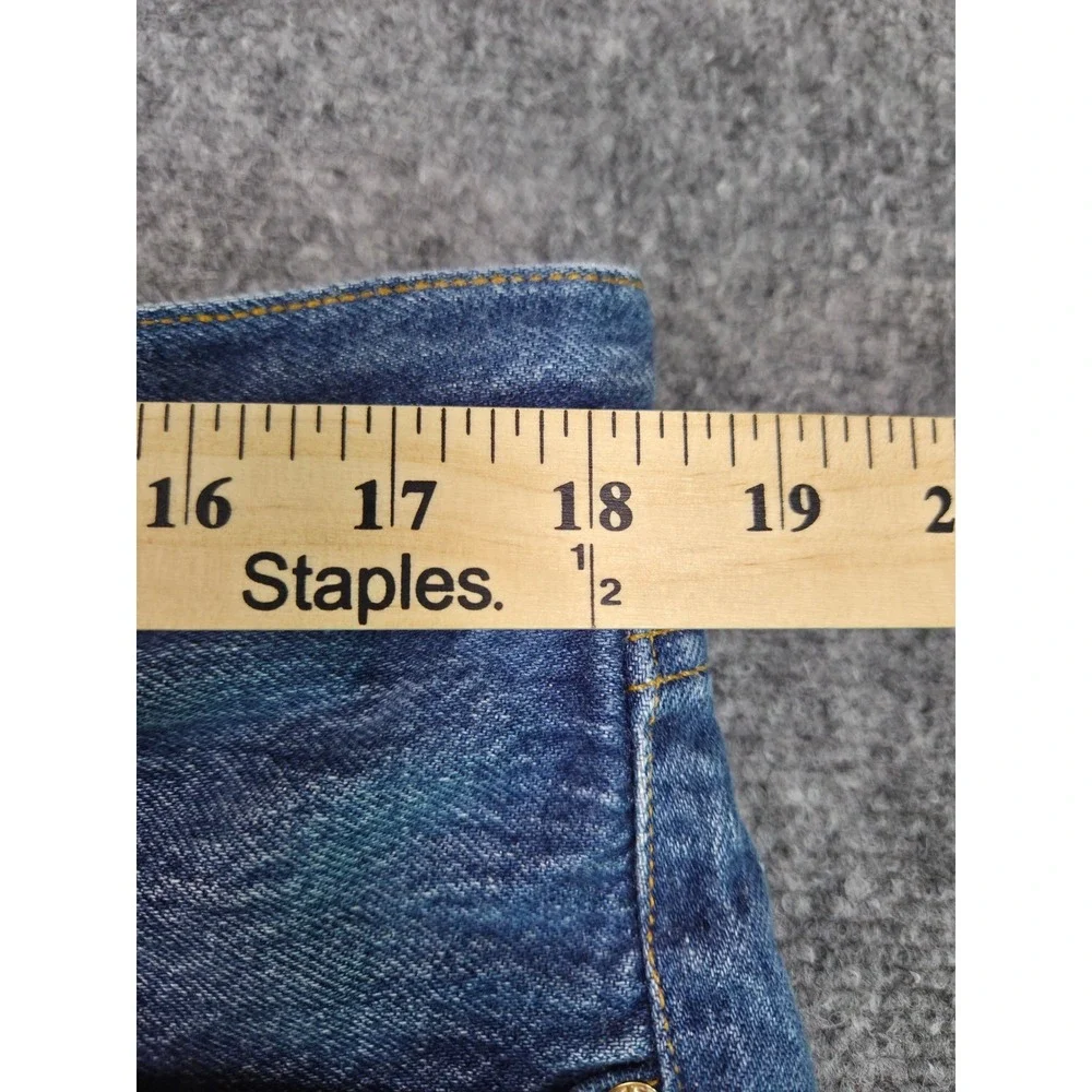 Vintage 90s Levi's 501 Jeans Mens 40x32 Blue Button Fly Denim Made in USA 555